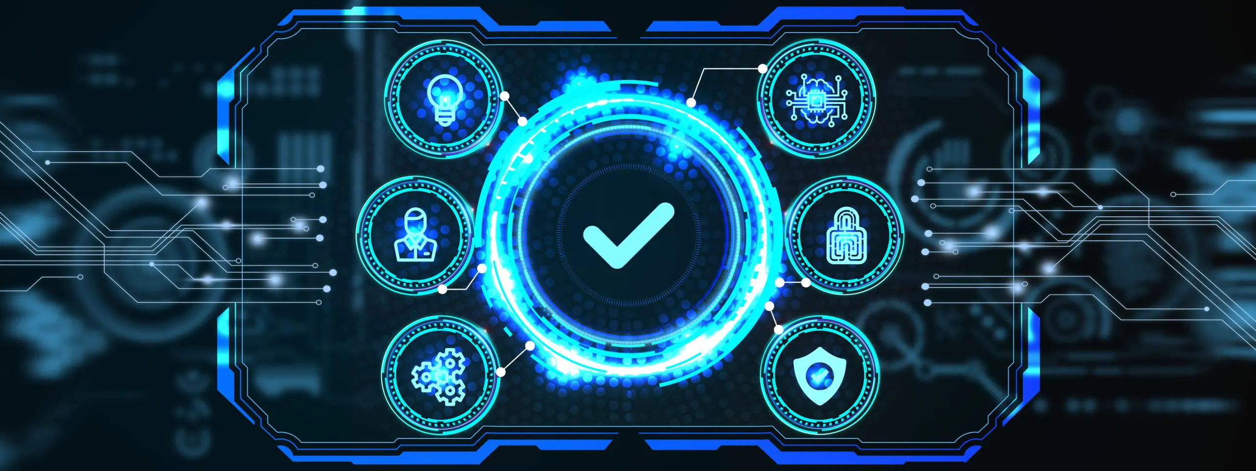 Standard quality control. Certification. Business, technology, internet and networking concept.